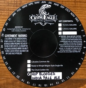 Crying Eagle Hop Blooded India Pale Ale