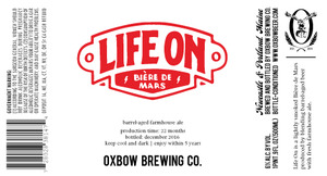 Oxbow Brewing Company Life On Biere De Mars February 2017