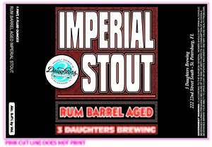 Rum Barrel Aged Imperial Stout February 2017