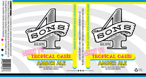 Four Sons Brewing Wacky T's Tropical Oasis February 2017