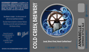 Cold Creek Brewery LLC Annabelle February 2017