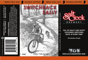 Salt Creek Brewery Switchback Sally February 2017
