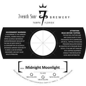 7venth Sun Brewery Midnight Moonlight February 2017