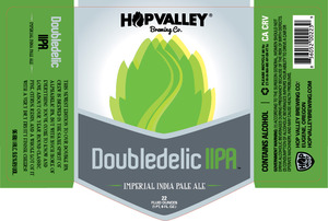 Hop Valley Brewing Co. Doubledelic Iipa