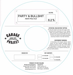 Garage Project Party & Bullshit March 2017