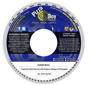 Pizza Boy Brewing Co. Collab Brew February 2017