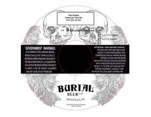 Burial Beer Co. Two Dollars February 2017
