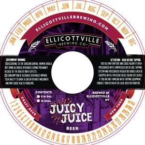 Ellicottville Brewing Company Juicy Juice March 2017