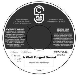 Central State Brewing A Well Forged Sword