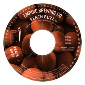 Empire Brewing Company Peach Buzz March 2017