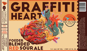 Birds Fly South Ale Project Graffiti Heart March 2017