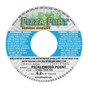 Pizza Port Brewing Co. Pickleweed Point March 2017