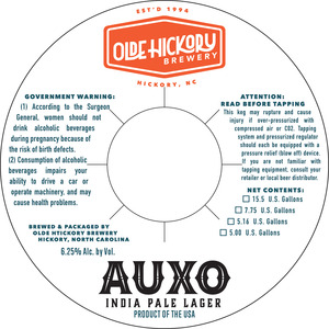 Olde Hickory Brewery Auxo