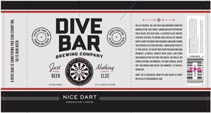 Nice Dart American Lager March 2017