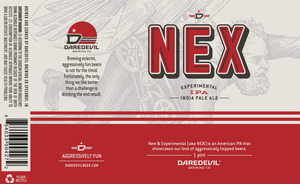 Daredevil Brewing Co Nex IPA March 2017