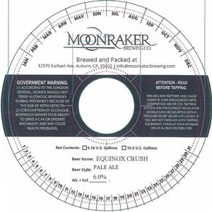 Moonraker Brewing Company Equinox Crush
