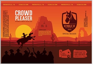 Stable 12 Brewing Company Crowd Pleaser Double India Pale Ale March 2017