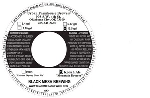 Black Mesa Brewing Co Mountain Boomer