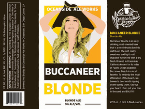 Oceanside Ale Works Buccaneer Blonde March 2017