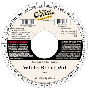 O'fallon White Bread Wit March 2017
