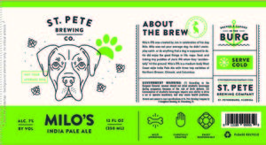Milo's India Pale Ale March 2017