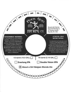 Rock God Brewing Co. About A Girl