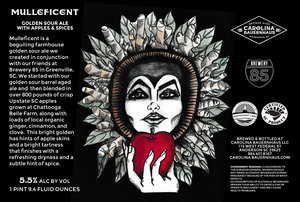 Mulleficent Golden Sour Ale With Apples & Spices March 2017