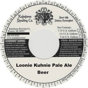 Kuhnhenn Brewing Co. Loonie Kuhnie