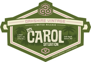 The Carol Situation Oak Aged Saison March 2017