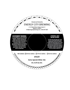 Energy City Brewing Kyler