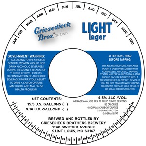 Griesedieck Brothers Light