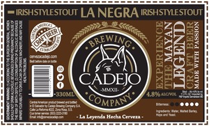 Cadejo Brewing Company Irish Style Stout