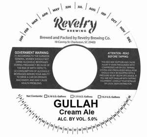 Revelry Brewing Co. Gullah March 2017