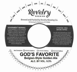 Revelry Brewing Co. God's Favorite