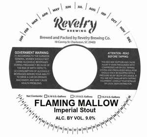 Revelry Brewing Co. Flaming Mallow March 2017