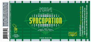 Syncopation Syncopation March 2017