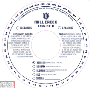 Mill Creek Brewing Co. Woodshed March 2017