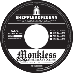 Monkless Belgian Ales Shepplekofeggan