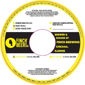 Finch Facist Pig Ale March 2017