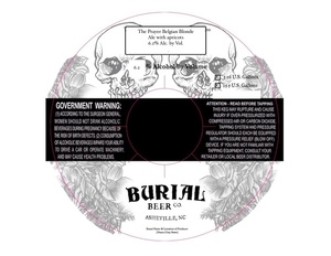 Burial Beer Co. The Prayer March 2017