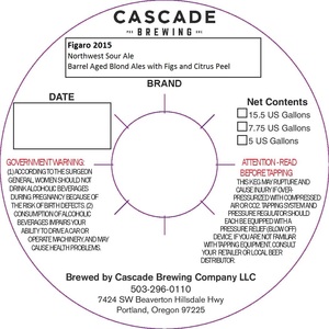 Cascade Brewing Figaro March 2017