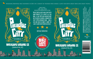 Birdsong Brewing Paradise City March 2017