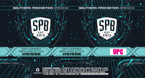 Southern Prohibition Brewing Dry-hopped Berliner Style Weisse April 2017