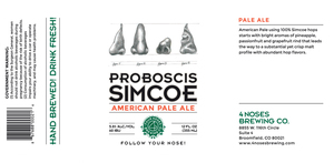 Proboscis Simcoe American Pale Ale March 2017