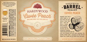 Hardywood Cuvee Peach March 2017