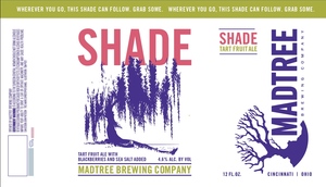 Madtree Brewing Company Shade March 2017