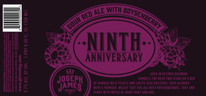 Joseph James Brewing Co., Inc. Ninth Anniversary March 2017