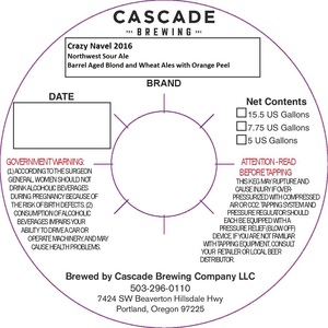 Cascade Brewing Crazy Navel