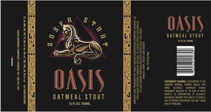 Oasis Zoser Oatmeal Stout March 2017