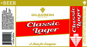 Gilgamesh Brewing Classic Lager